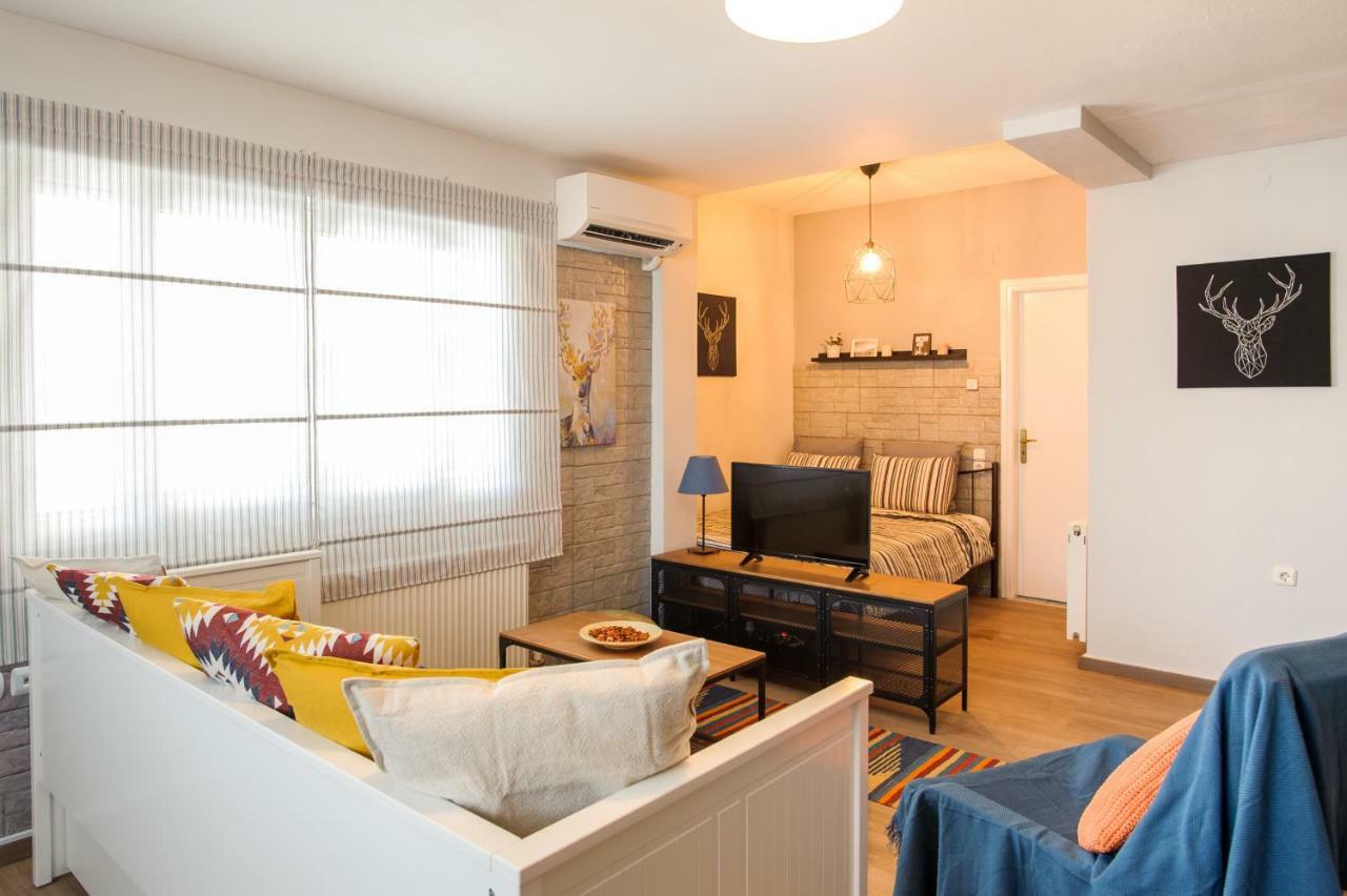 La Casa - Traditionally Elegant Apt 38M2 W Prk Grd 이오아니아 외부 사진